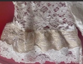 Blusa Boho Encaje Hombros Descubiertos