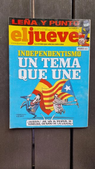 Revista El jueves. Independentismoun tema que une