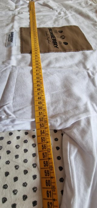 Camiseta Burberry Blanca Talla XL