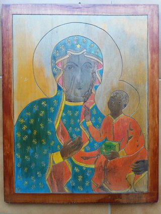 Quadro Vergine Nera di Czestochowa