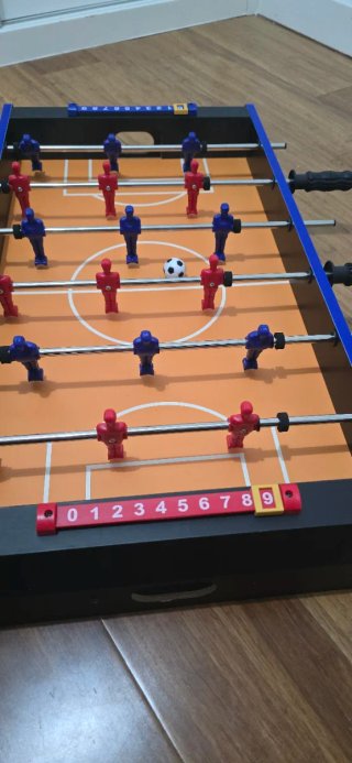 Futbolín de mesa para niños