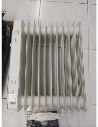 Cecotec Radiador Eléctrico de Aceite ReadyWarm 11000 Space. 11 Módulos - Bajo Consumo - 2500 W - 3 Niveles - Recogecables - Sistema d