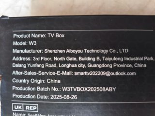 Sony KDL-50W805B TV + TV Box Android