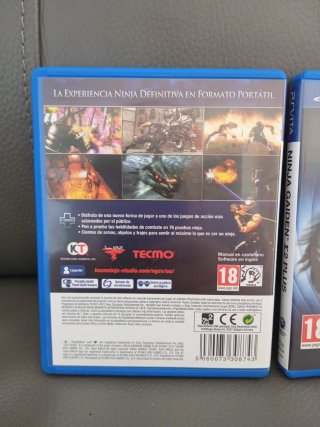 2 Ninja Gaiden Sigma Plus  PS Vita PAL ESP
