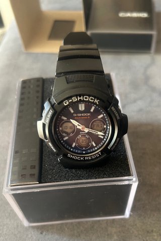 Casio G-Shock AWG-M100SB, solar y radiocontrolado
