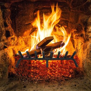 Rejilla para chimenea 20 de metal