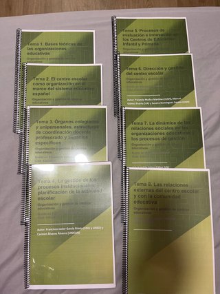 Organización y gestión de centros educativos