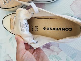Converse plataforma rosa talla 39