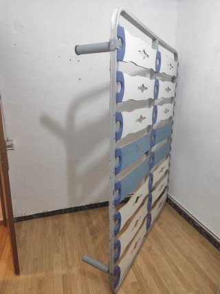 Canapé/Somier Metálico y Madera