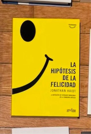Libro La hipótesis de la felicidad