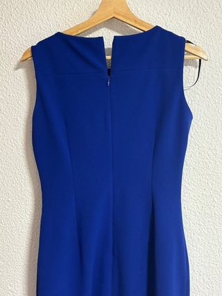 Vestido azul mujer, da poca talla