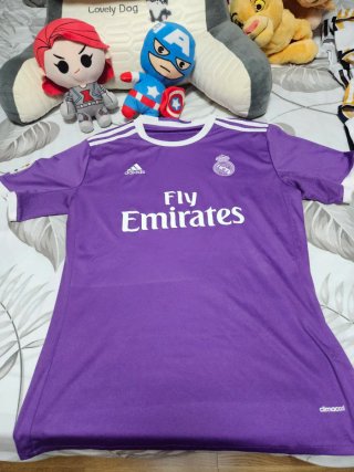 Camiseta Real Madrid Morada Adidas