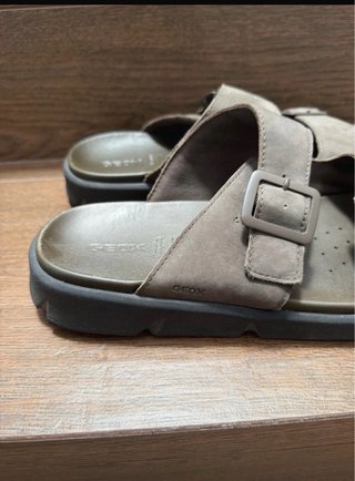 Sandalias Geox Hombre Verde militar