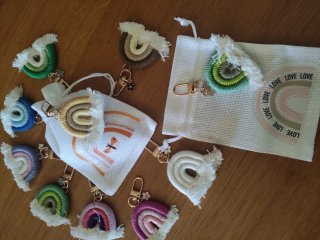 Sacchetti bomboniere arcobaleno