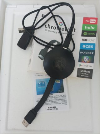 Google Chromecast 4K TV Streaming Device