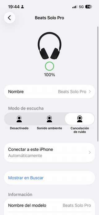 Auricolari Beats Solo Pro Wireless con scatola
