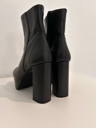 Botines Bimani Piel Negros Talla 36