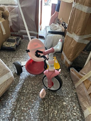 Triciclo niña rosa