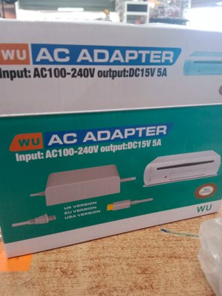 FUENTE ALIMENTACIÓN COMPATIBLE WII U SIN USAR