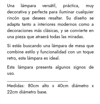 Lámpara Cascada Años 70 Vidrio Metal Dorado