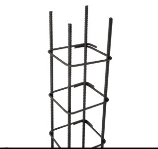 Zunchos de hierro para construcción