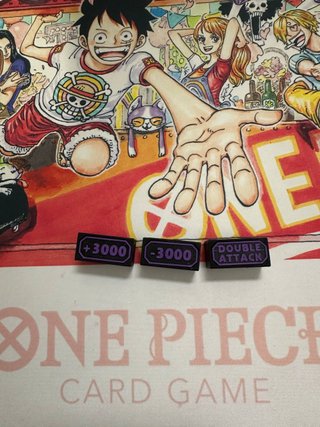 One Piece TCG Dadi e Token Nero Viola