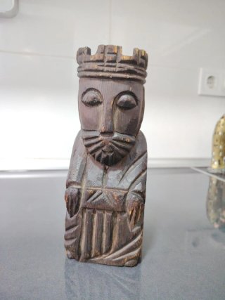 Sujetalibros Reyes Católicos Madera