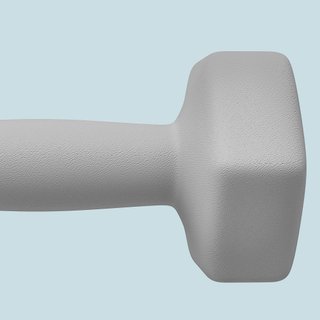 Set 2 Manubri Esagonali da 2x6 kg Metallo Grigio