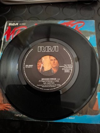 Mr. Mister Broken Wings 45 Giri RCA PB 49897