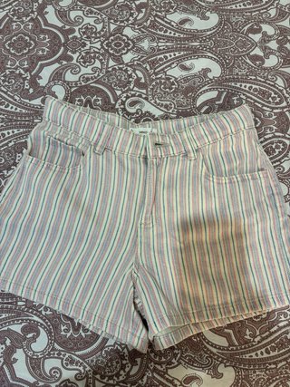 Top niña 10 años y pantalón corto.