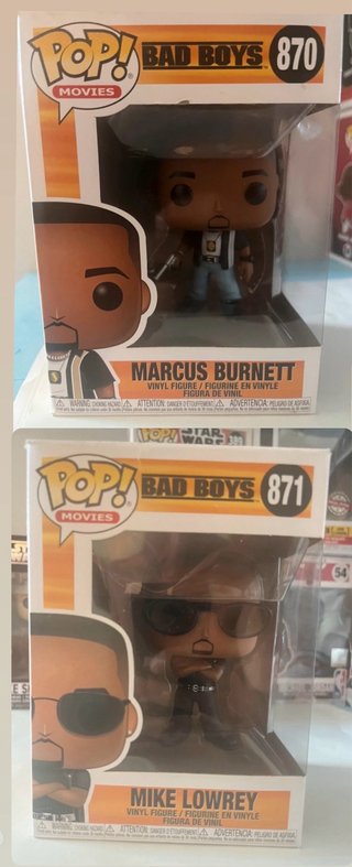 Funko mike lowrey 871 Marcus Burnett 870