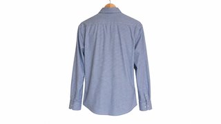 Camisa Tommy Hilfiger Azul Nueva Talla M 41-16