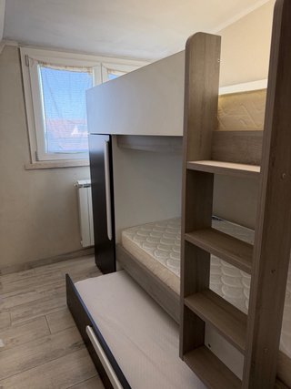 Letto a castello 3 letti con materassi