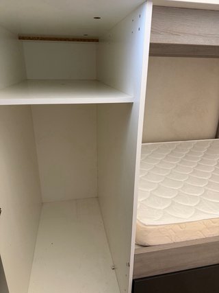 Letto a castello 3 letti con materassi