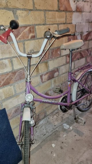 Bicicleta BH Bolero infantil morada