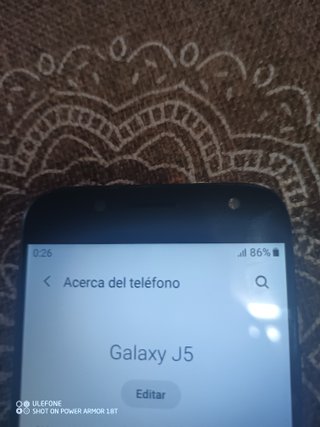 Samsung Galaxy J5 azul marine Aluminio