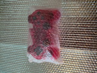 Mando Playstation Transparente Rojo