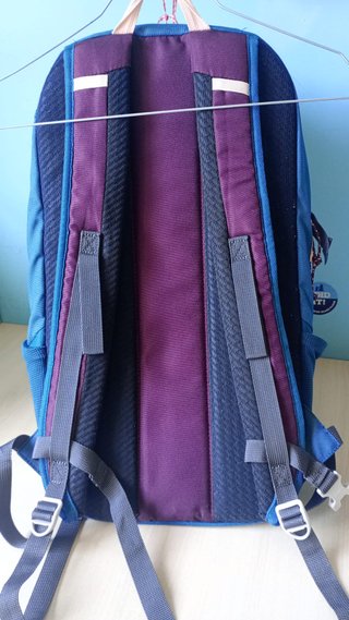 Mochila Quechua Azul y Morado