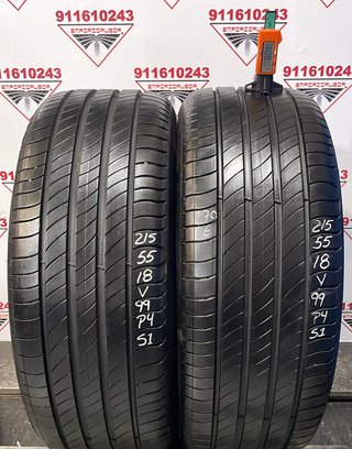 215 55 18 V MICHELIN RUEDA USADA OPORTUNIDAD