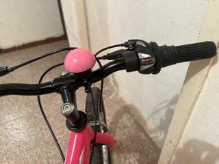 Bicicleta infantil rosa DTB