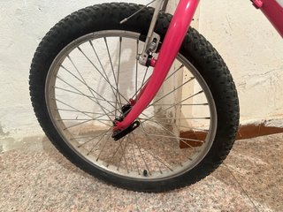 Bicicleta infantil rosa DTB