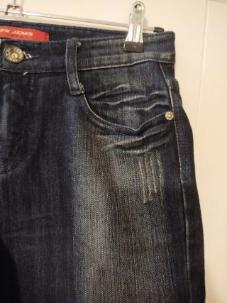 Pantalón Pirata Vaquero Bordado XPN JEANS