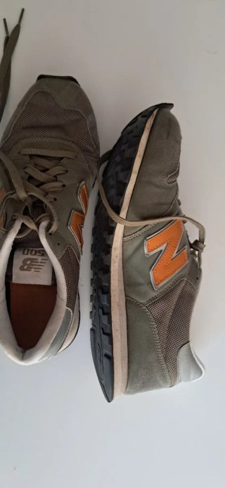 Zapatillas New Balance Verde Naranja