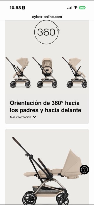 Cybex Eezy S Twist +2 Silla de Paseo