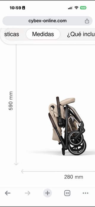 Cybex Eezy S Twist +2 Silla de Paseo