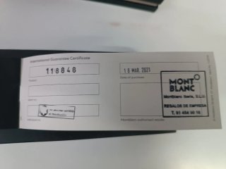 Bolígrafo Montblanc Negro