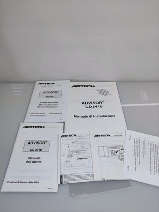 Centrale Allarme Aritech CD3410S10 Completa