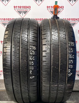 235 65 16C R KUMHO RUEDA AL 90% VIDA UTIL