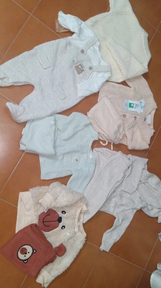 Lote Ropa Bebé 0-6 Meses