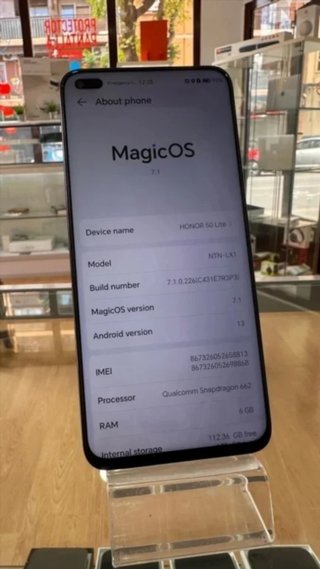 Honor 50 Lite 128GB Negro